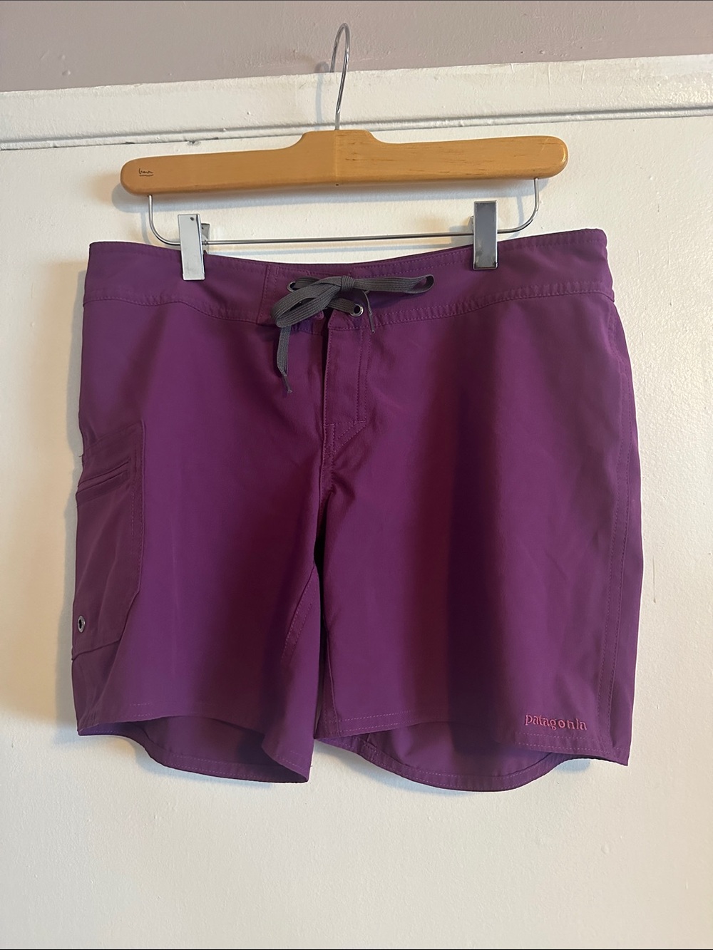 Patagonia Purple women’s Shorts with Drawstring